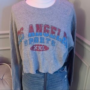 Los Angeles sports waffle tee